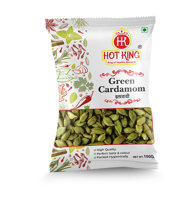 Whole Spices Green Cardamom (100 gm) 